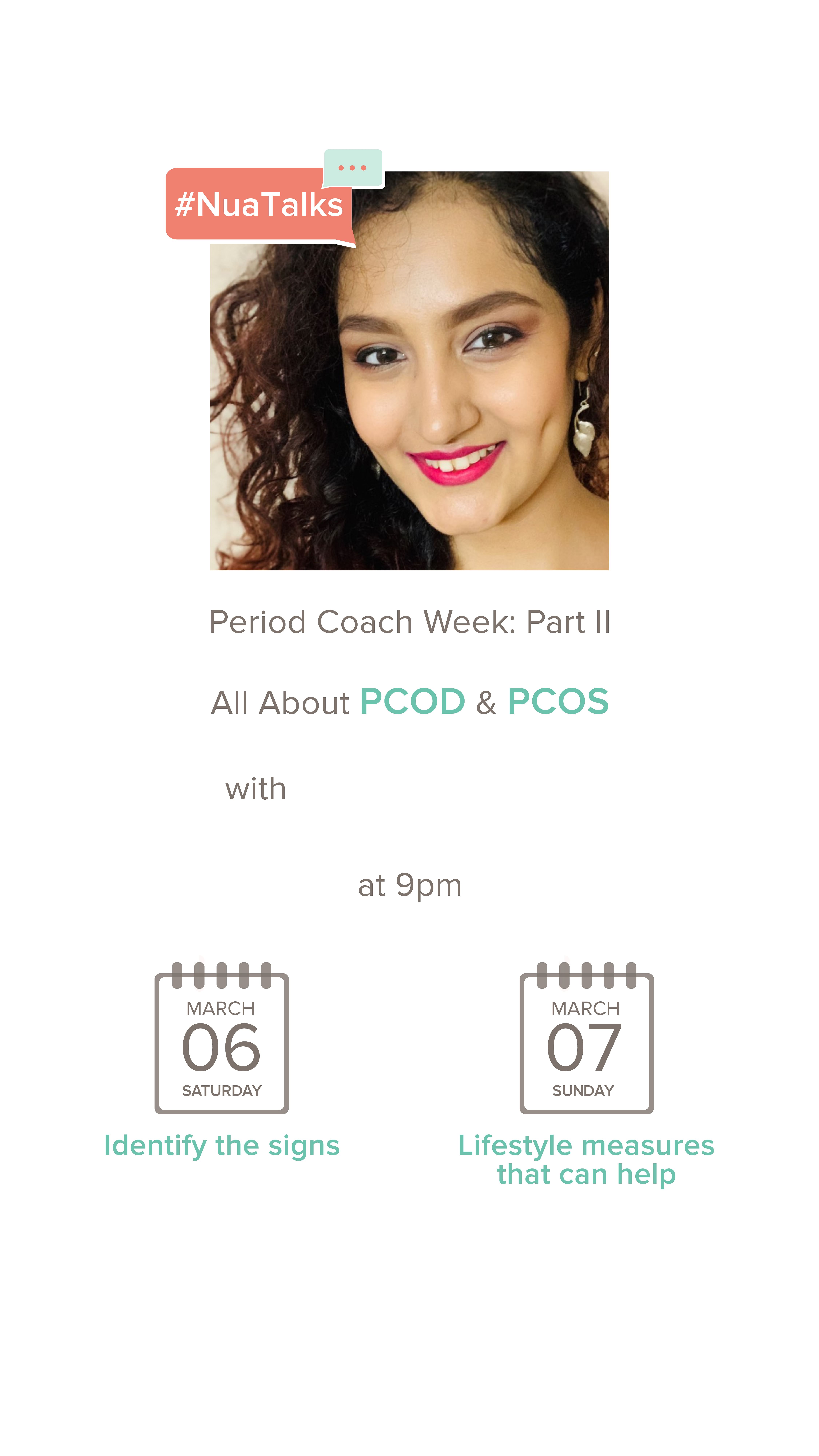 Manage PCOD and PCOS with awareness | Period Coach Week with Dr. Sangeetha Manage PCOD and PCOS with awareness | Period Coach Week with Dr. Sangeetha