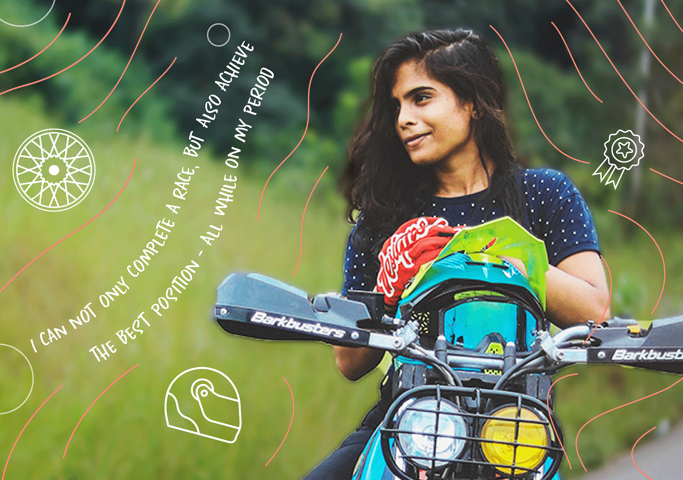 Periods and I: Meghana Hrushikesh Mandke, Stunt Rider