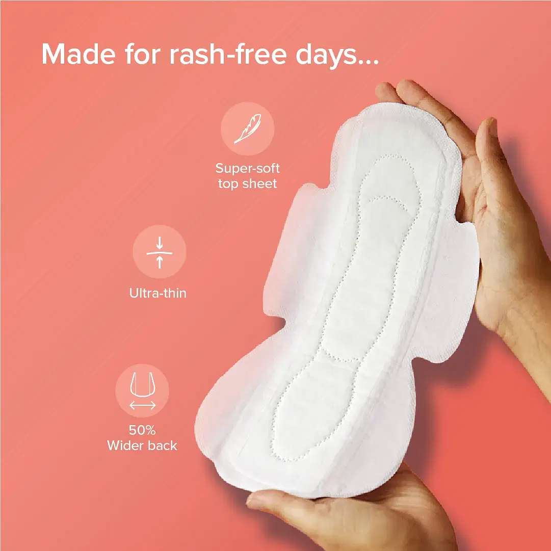 nua ultra safe sanitary pads