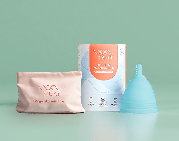 Nua menstrual cups