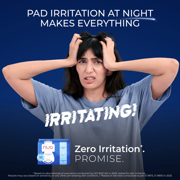 Get the sleep you've always dreamed of with Nua's ultra-safe night pads. These 100% toxin-free night pads come with disposable covers.