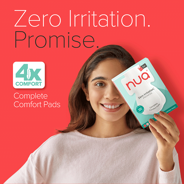 Zero Irritation Promise, 4x Complete Comfort Pads