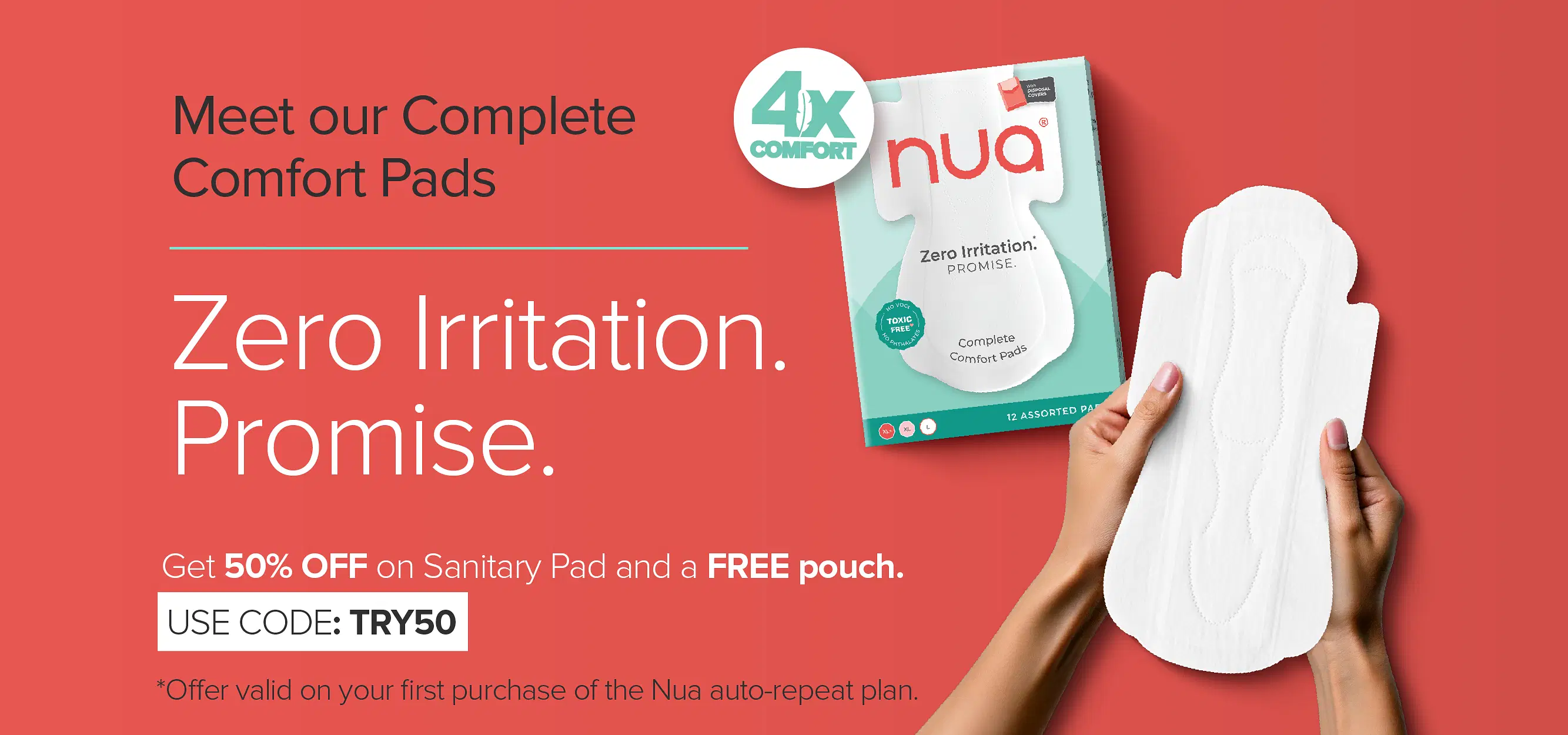 Nua Sanitary Pads