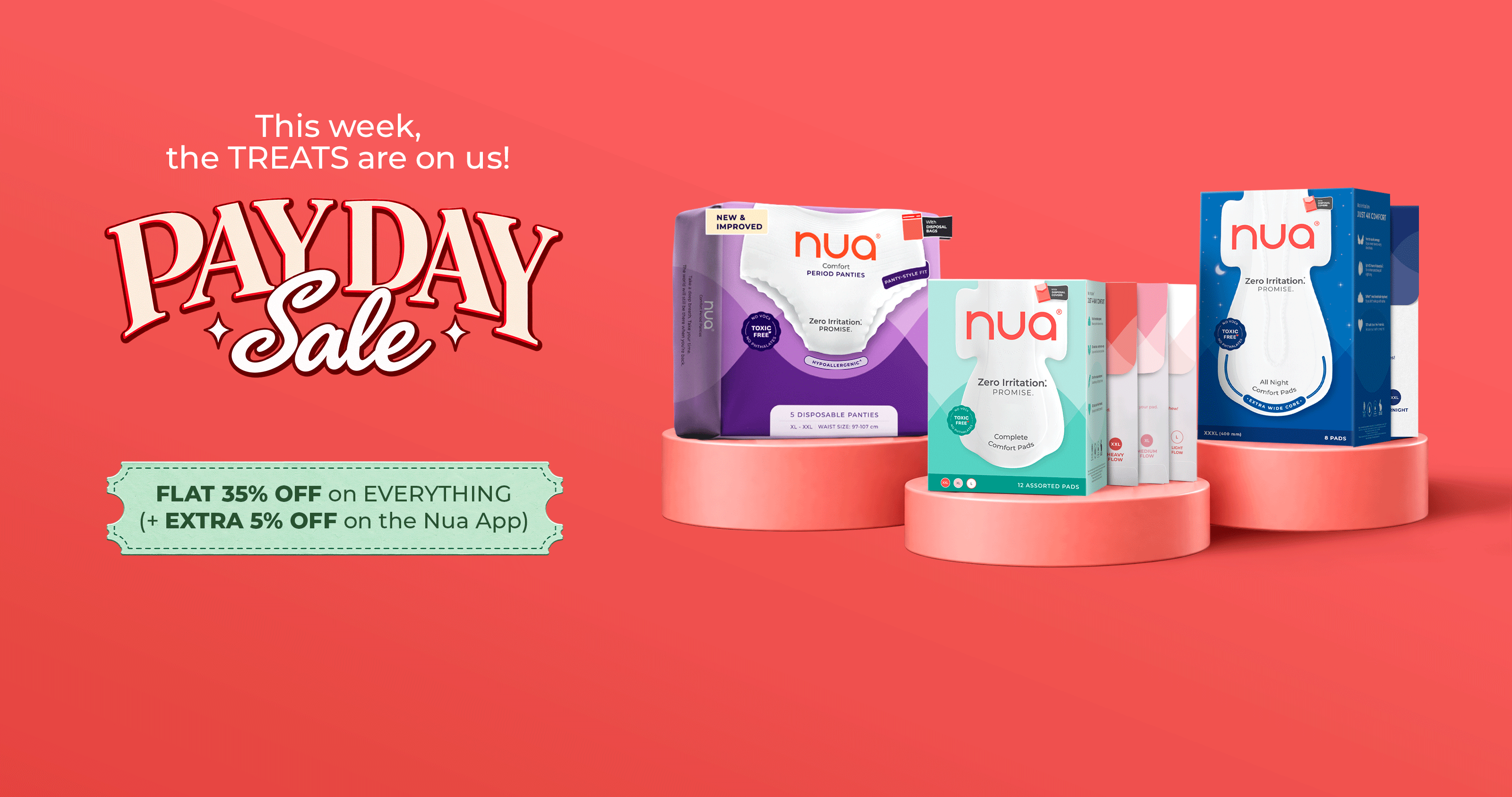 Nua's 9th birthday sale