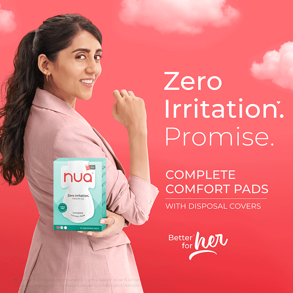 Zero Irritation Promise, 4x Complete Comfort Pads